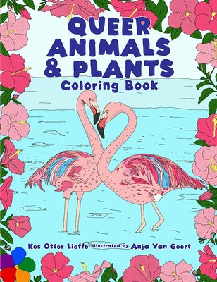 Queer Animals and Plants Coloring Book foto