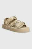 Armani Exchange sandale barbati, culoarea bej, XUP014 XV819 00117