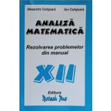 ANALIZA MATEMATICA REZOLVAREA PROBLEMELOR DIN MANUAL XII-ALEXANDRA COLOJOARA, ION COLOJOARA-336421