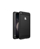 Husa Carbon Fiber Apple Iphone XS Max 6.5 Neagra, iPhone X