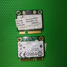 Placa de retea wlan + Bluetooth mini PCIe half Broadcom BCM94312HMGB 802.11b/g