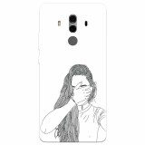 Husa silicon pentru Huawei Mate 10, Dont Look