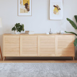 Uși Dulap Lemn Masiv Pin vidaXL 69x59.4cm Maro, Design Lambriu, Set 4 Bucăți, Accesorii Mobilă