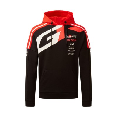 Toyota Gazoo Racing hanorac de bărbați cu glugă black WRC 2025 - M foto
