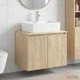 Cumpara ieftin Dulap pentru Chiuveta de Baie Stejar Sonoma 62,5 x 44,5 x 80 cm