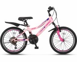Bicicleta copii Umit Faster Lady, frana V-Brake, 21 viteze, culoare roz/violet,... Cod:5266900004