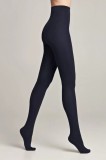 Ciorap Gros de Bumbac cu 3D Lycra Cotton 250 Den - Marino, 2-S Standard, Conte Elegant