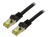 Patch cord S/FTP Cat 6a RJ45 - 2m, dublu ecranat, cu conductor litat