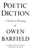 Poetic Diction: A Study in Meaning