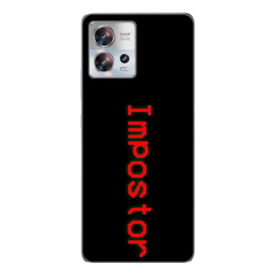 Husa compatibila cu Motorola Edge 30 Fusion Silicon Gel Tpu Model Among Us Impostor foto