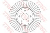 Disc frana HYUNDAI SANTA FE II (CM) (2005 - 2012) TRW DF6222