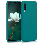 Husa pentru Samsung Galaxy A70, Silicon, Verde, 48427.57, Carcasa