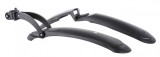 Set 2 aparatori roti biciclete, Simpla GP PRO, pentru fata si spate, culoare neg... Cod:B355