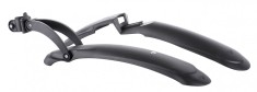 Set 2 aparatori roti biciclete, Simpla GP PRO, pentru fata si spate, culoare neg... Cod:B355