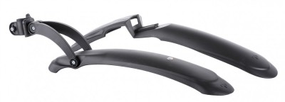 Set 2 aparatori roti biciclete, Simpla GP PRO, pentru fata si spate, culoare neg... Cod:B355 foto