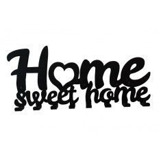 Cuier metalic Home Sweet Home
