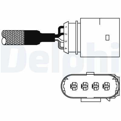 DELPHI ES10981-12B1 Sonda Lambda foto