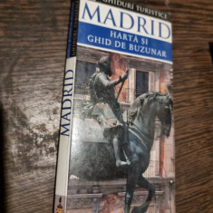 Madrid - Harta si Ghid de Buzunar