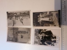 LOT 4 POZE / FOTOGRAFII/ VECHI ALB NEGRU / CARTE POSTALA , ANII 20-30