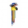 Set 9 chei imbus 1.5-10mm, hexagonale cu bila extra lungi ,color, topmaster