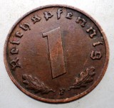 B.115 GERMANIA 1 REICHSPFENNIG 1940 F, Europa, Bronz
