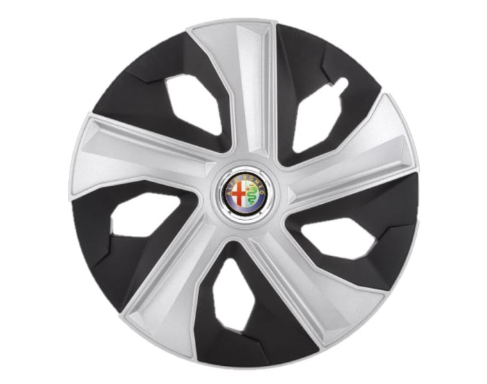 Set 4 capace roti Luna II R16 pentru gama auto Alfa Romeo