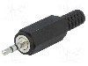 Conector jack, Jack 2,5mm, 3 contacte, tata, LUMBERG - KLS 13