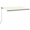 Copertina retractabila manual, crem, 450x350 cm