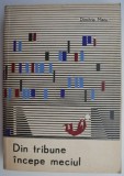 Cumpara ieftin Din tribune incepe meciul - Dimitrie Manu, Studii literare. Carte de anticariat