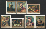 Ungaria 1968 Mi 2409/15 MNH - Picturi ale maestrilor spanioli si italieni