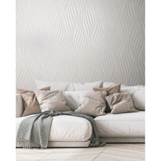 Tapet decorativ cu dungi lucioase City Glow 34258