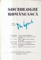 Sociologie romaneasca, Nr. 1/2000
