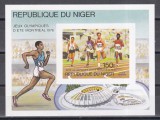 Niger 1976 - Jocurile Olimpice - Montreal, Colita DE LUX NDT, MNH