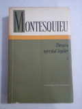 DESPRE SPIRITUL LEGILOR -MONTESQUIEU - volumul 1