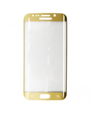 Folie de protectie curbata MyStyle 3D Gold pentru Samsung Galaxy S6 EDGE foto