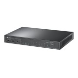 8-Port 10 100Mbps + 3-Port Gigabit Desktop Switch with 8-Port PoE+ PORT: 8 10 100 Mbps PoE+ Ports, 2 Gigabit Non-PoE Ports, 1 Gigabit SFP Slots SPEC: