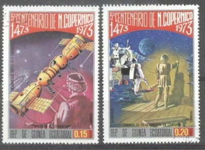 Eq. Guinea 1973 Space, used AS.098 foto