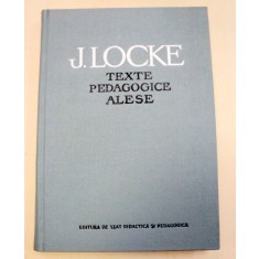 TEXTE PEDAGOGICE ALESE-J. LOCKE 1962