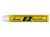 MARKAL Marker Vopsea Solidă Albă, Capăt Rotund, Uz Industrial, B PAINTSTIK 80220