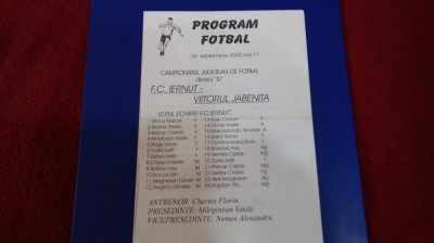 program FC Iernut - Viitorul jablenita foto