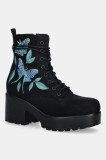 Koi Footwear botine cu toc drept, Butterfly Dune