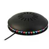 Roata magica luminoasa cu led RGB - 48 led, senzor muzica, USB