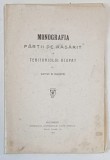 MONOGRAFIA PARTII DE RASARIT A TERITORUIULUI OCUPAT de CAPITAN R. ROSETTI , 1913
