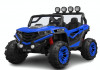 UTV electric 4x4, pentru 2 copii, Kinderauto RZR1000 180W 12V PREMIUM, culoare albastra