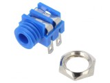 Soclu Jack 3,5mm Mamă Mono 2 Pini 90&deg; Lipire