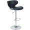 Scaun makeup, Negru, Bar, Cosmetica, Cafenea, Bucatarie sau Living