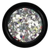 Cumpara ieftin Paiete Unghii Disco LUXORISE, Just Glam, LUXORISE Nail Art