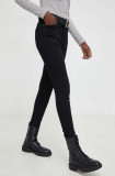 Answear Lab jeansi femei, culoarea negru