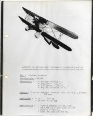 Fotografie avion Caproni Ca 113 al doilea razboi mondial foto