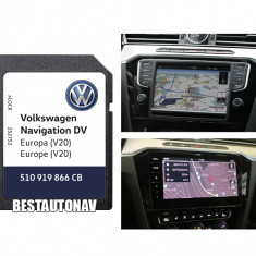 Card navigatie Volkswagen Discover PRO HDD Europa 2023 Passat B8 Golf 7 Tiguan